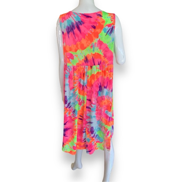 EMERALD MULTICOLORED  TUNIC DRESS. WOMEN’S SIZE 3X - Picture 2 of 6